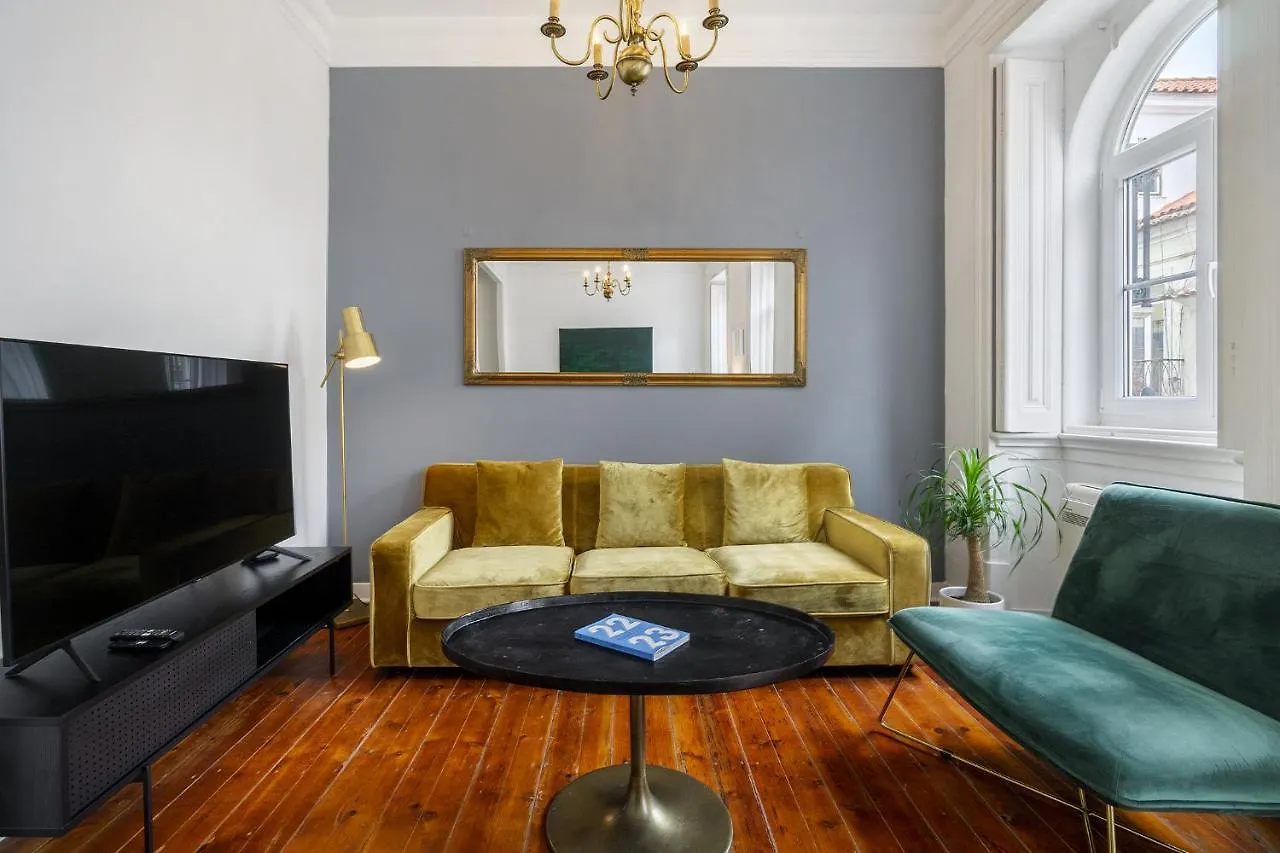 Apartment Whome Central 1-Bed W/ River Views Great For D Nomads & R Workers Lisbon Portugal